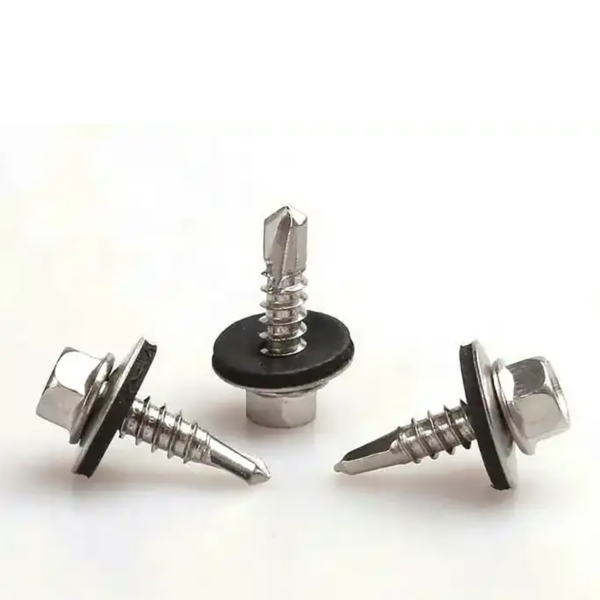 SELF DRILLING SCREW WITH BONDED WASHER